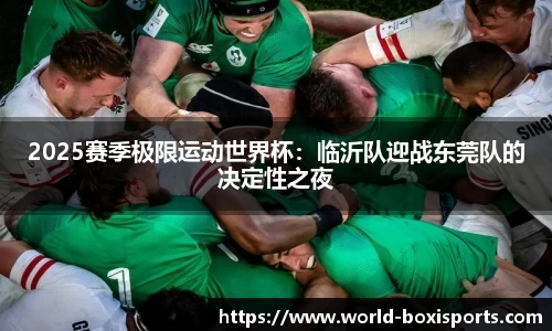 2025赛季极限运动世界杯：临沂队迎战东莞队的决定性之夜